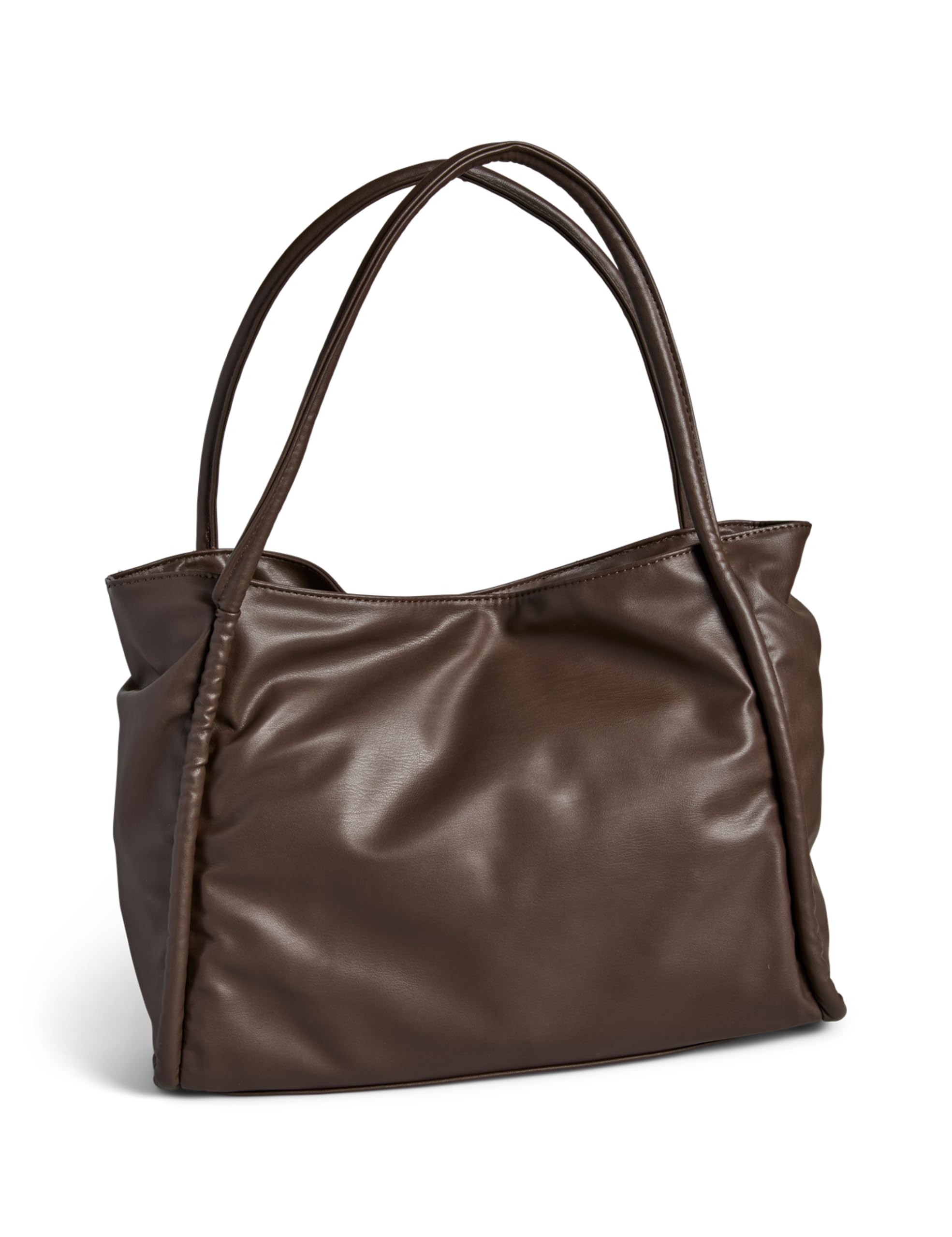Pieces Pcranna Shopper Wb borsa donna marrone scuro