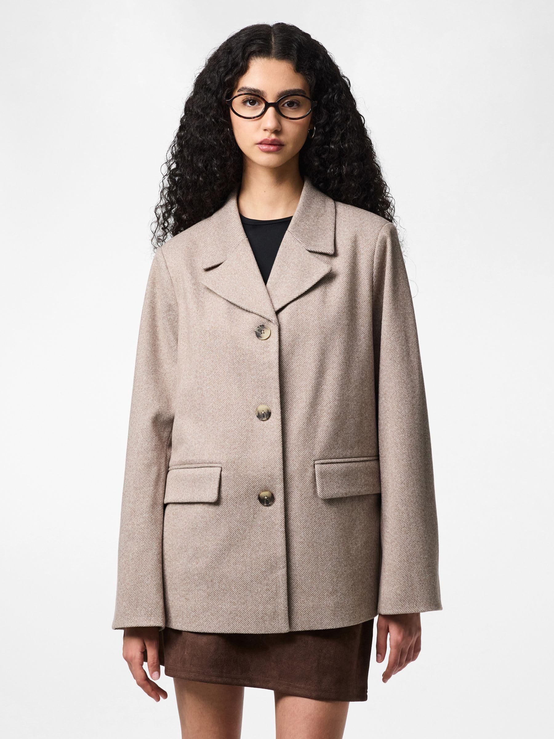 Pieces Pcbianca LS Blazer Noos giacca donna S manica lunga