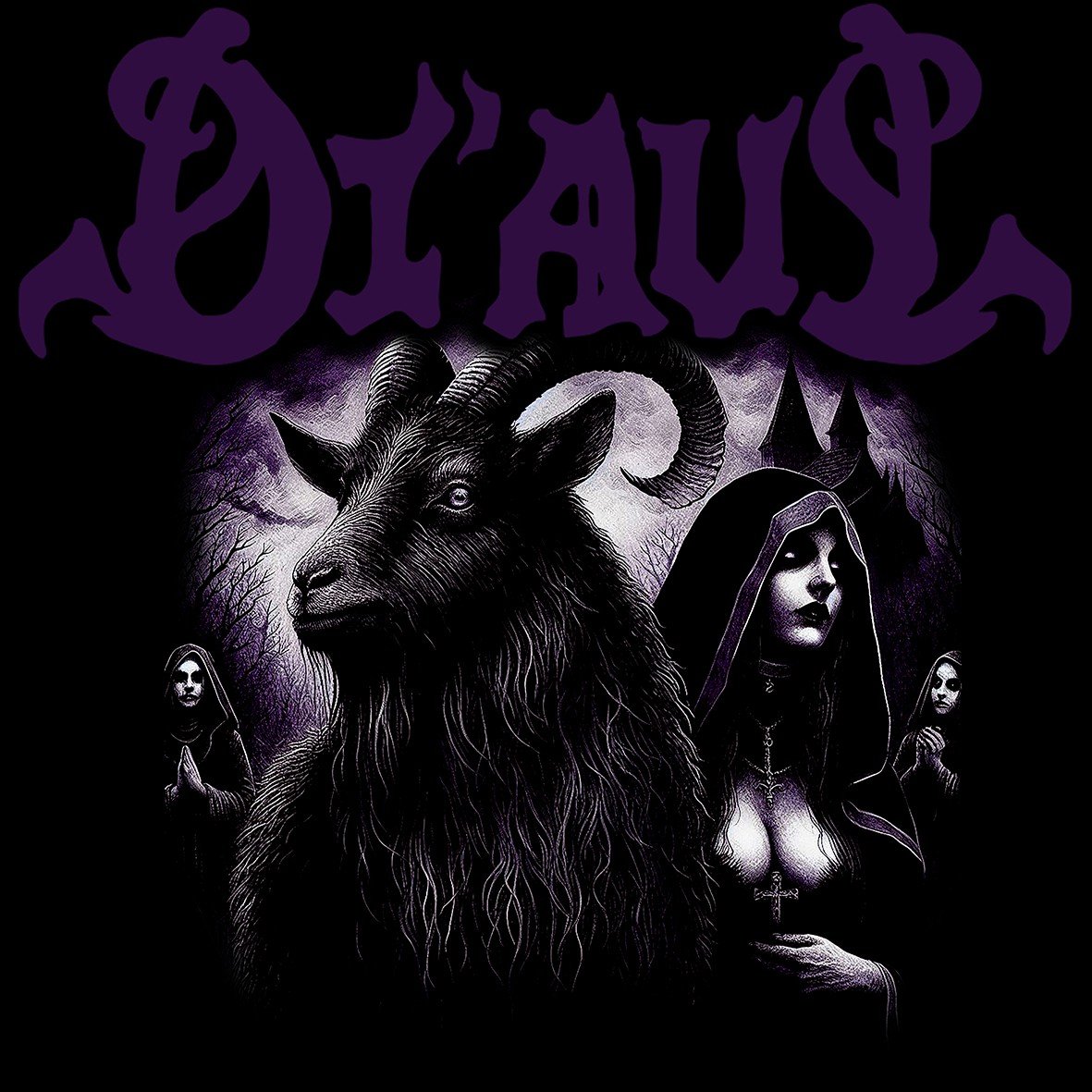 Matrix Music Store Di’Aul Goat t-shirt cotone organico