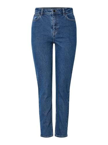 Pieces Pcbella HW Tap Ank Jeans MB jeans donna 29W/32L alla caviglia
