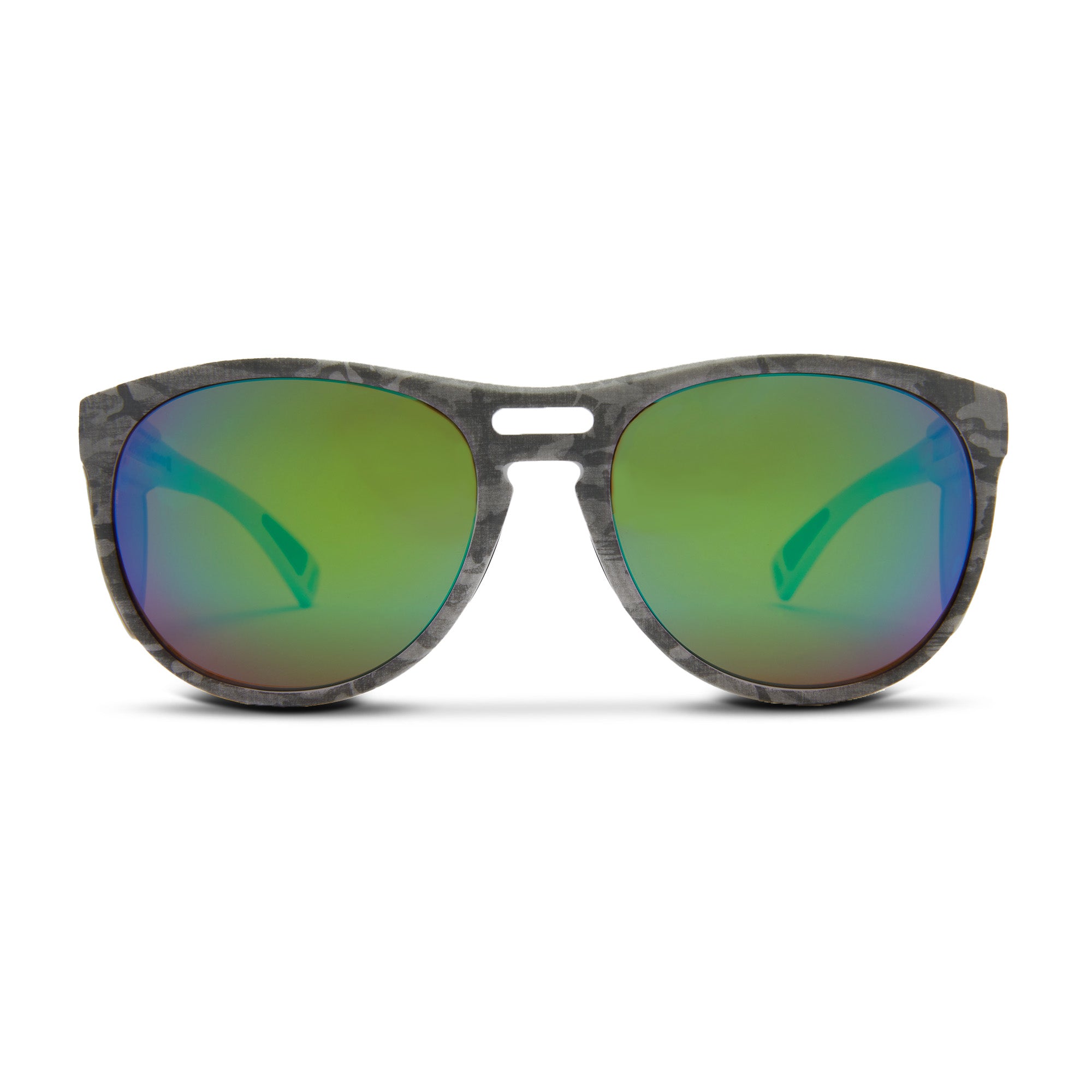 Pelagic Navigator occhiali pesca lente verde grey camo