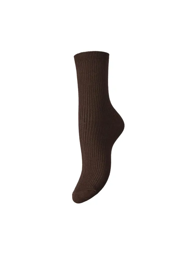 Pieces Pcmarta Socks Noos calze Hot Fudge taglia unica