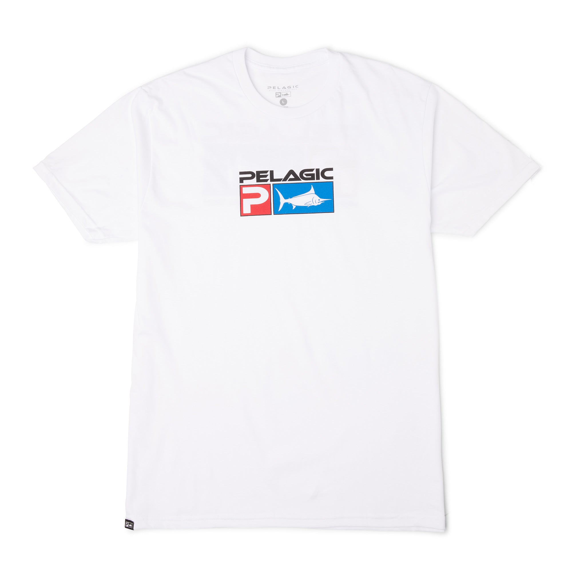 Pelagic Deluxe t-shirt uomo bianca cotone