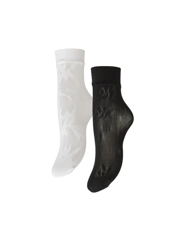 Pieces Pcjanice calzini donna 2 paia cotone