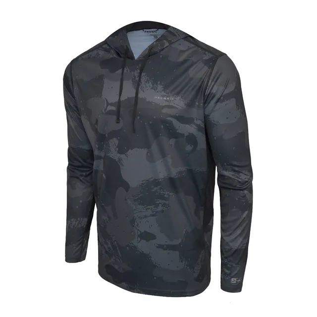 Pelagic Vaportek maglia pesca maniche lunghe nera UPF 50+