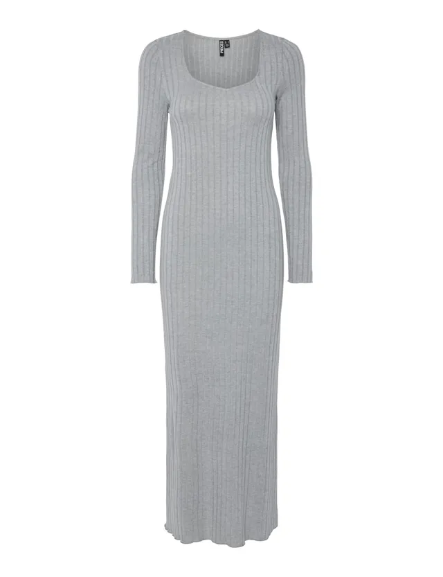 Pieces Pciris LS Ankle Dress Noos vestito lungo uso quotidiano