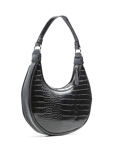 PIECES Pcnanett Croco Shoulder Bag borsa effetto cocco