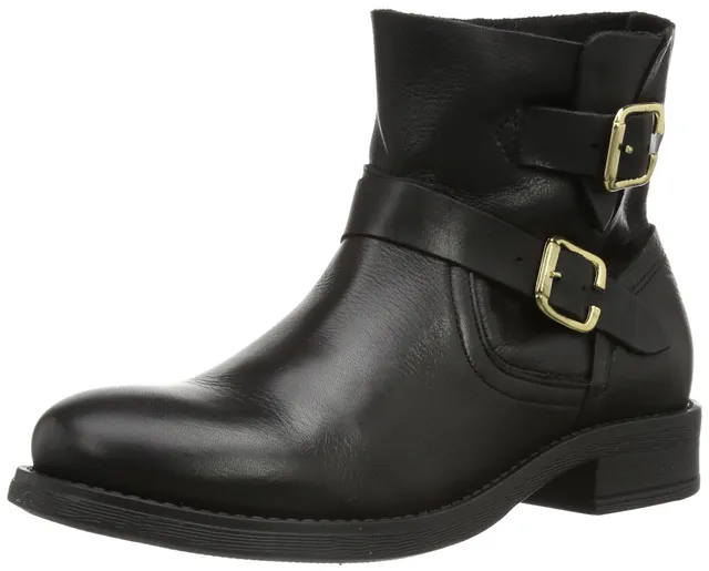 Pieces Iza Leather Spring Boot stivali neri 37 EU