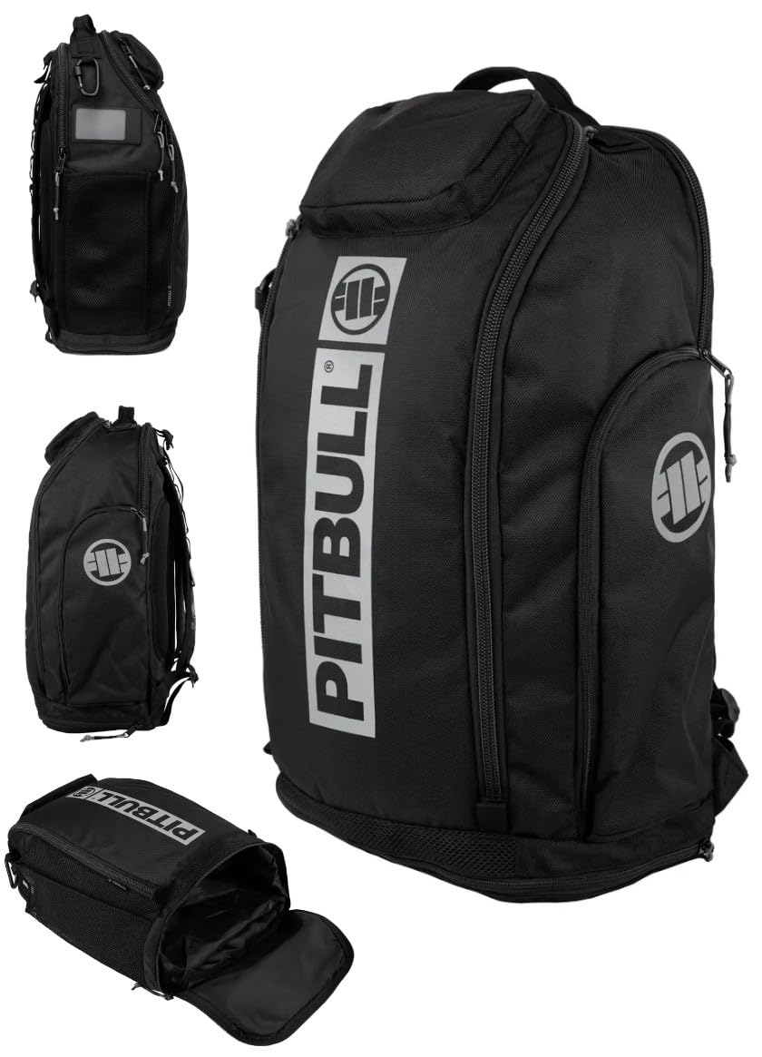 Pitbull Airway Hilltop XL zaino uomo nero nylon resistente