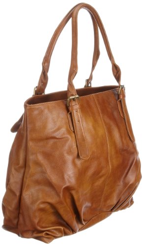 Pieces Hamlet borsa donna cognac 53x34x25 cm