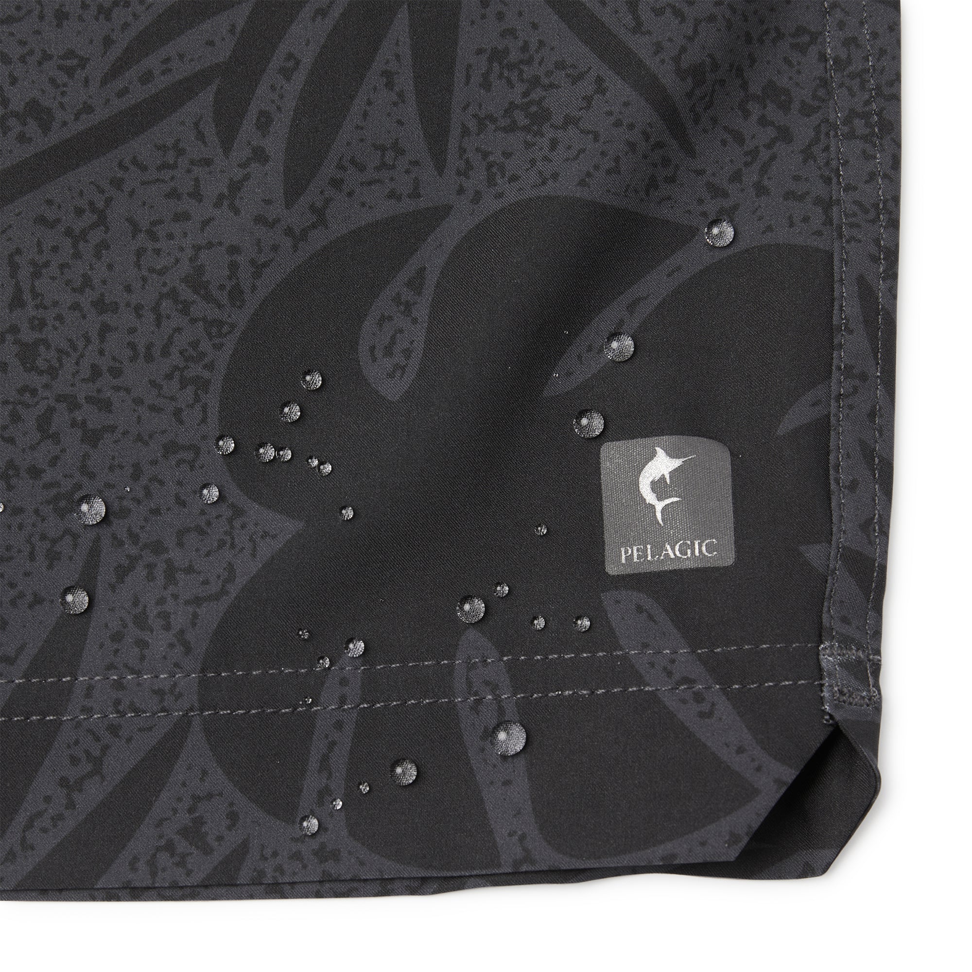 Pelagic Leiday pantaloncini uomo grafite elasticizzato