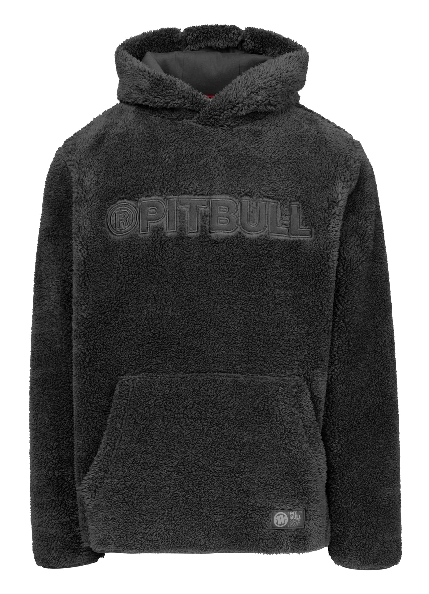Pitbull Aragon felpa uomo con cappuccio Nero L