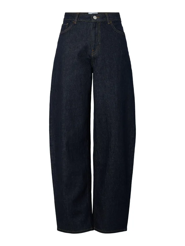 Pieces Pcgrace MW Jeans Donna 27W/32L Vita Media