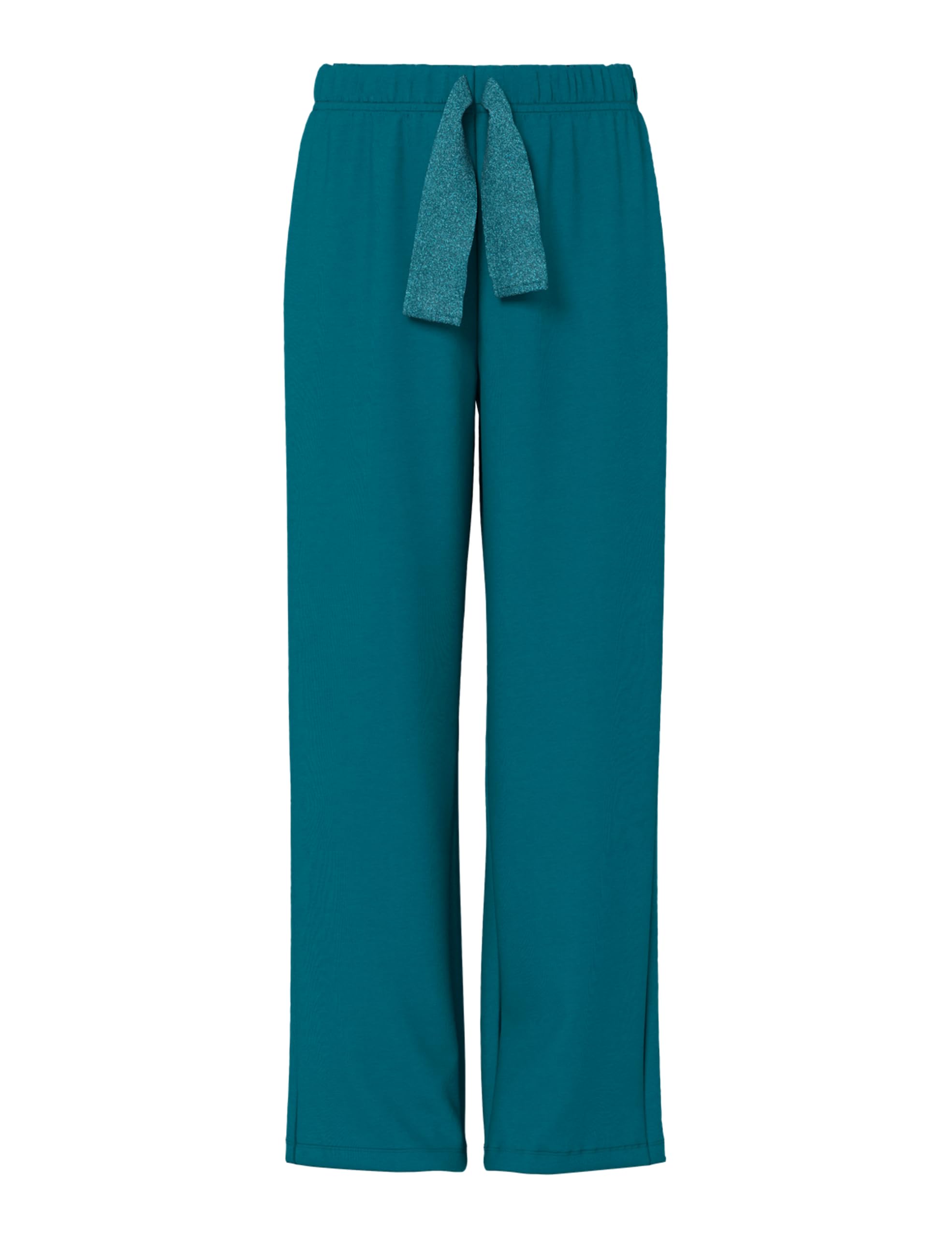 Pieces Pcchilli Wide Glitter pantaloni tuta donna glitter