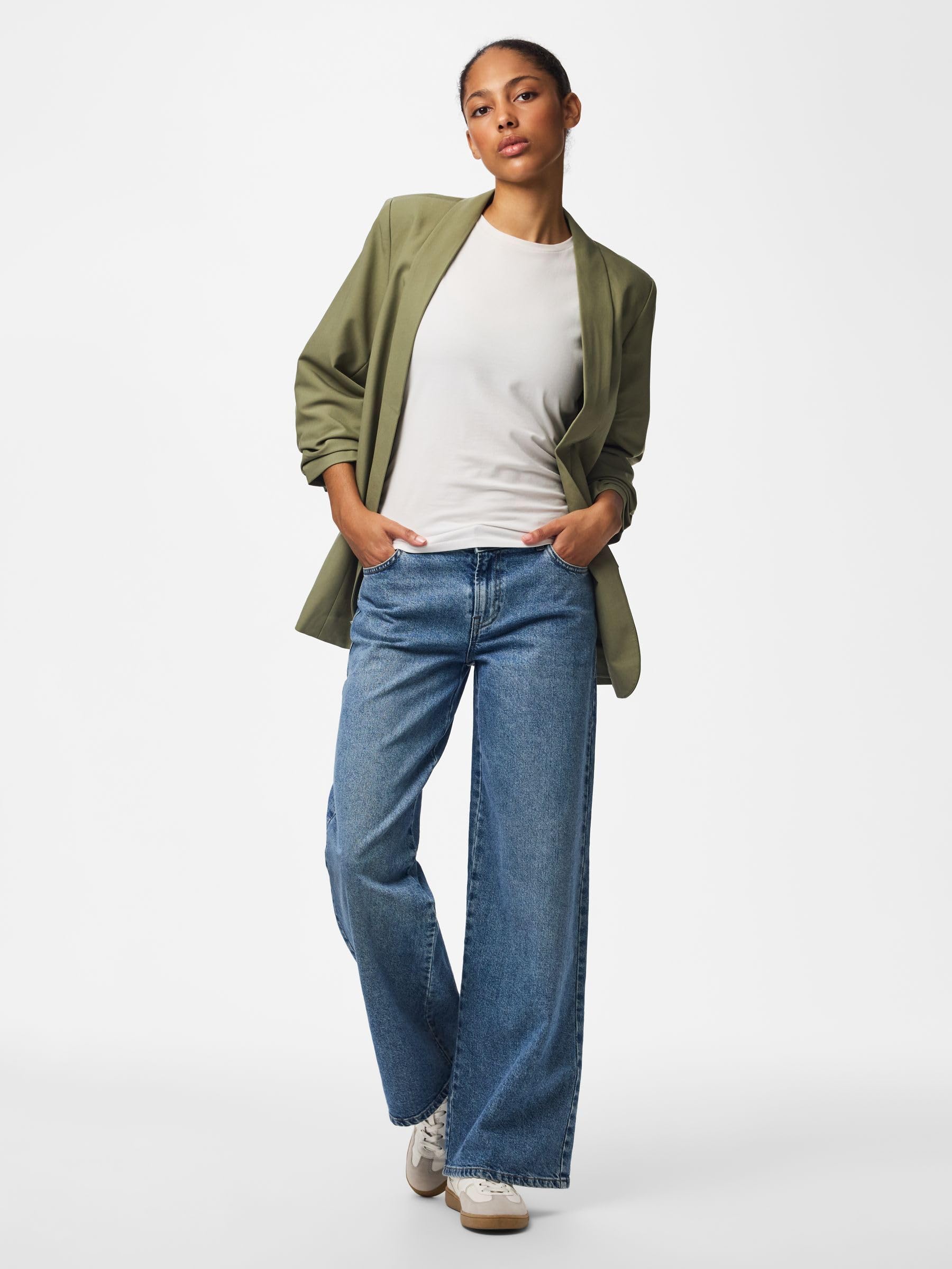 Pieces Pcbosella blazer donna verde XXL