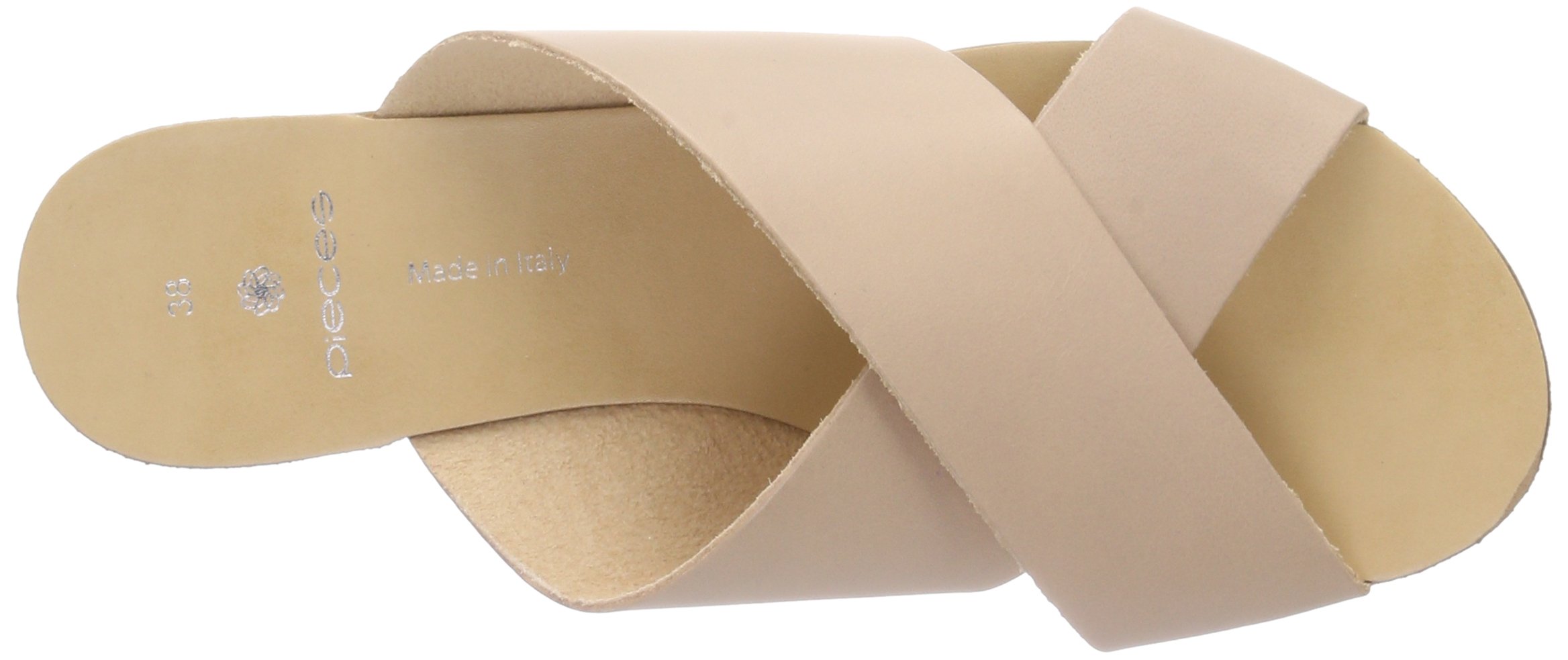 Pieces Psjama Leather Sandal Ciabatte Donna 36 Pelle