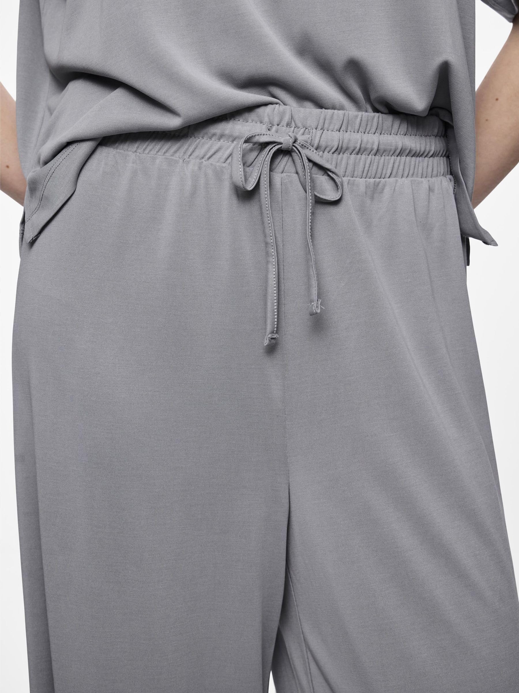 Pieces Pcanora pantaloni a gamba larga L