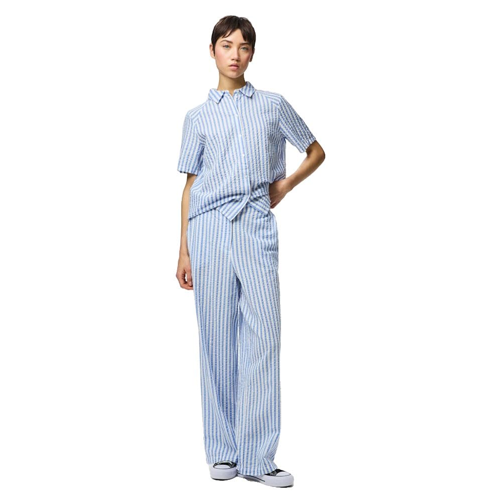 Pieces Stinna camicia donna 2XL a righe