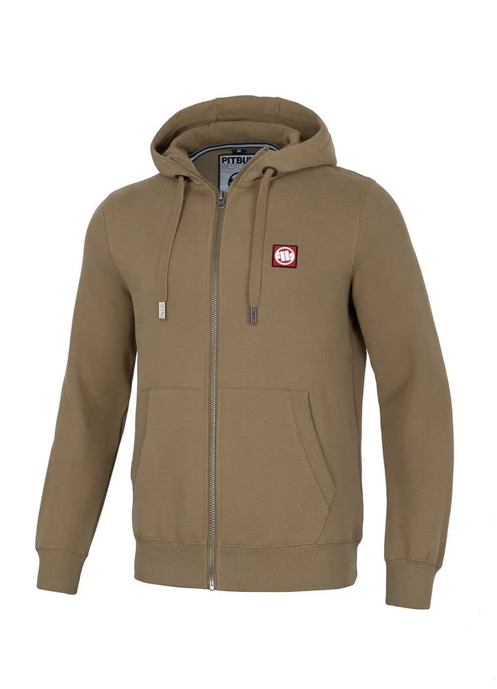 Pit Bull West Coast Hilltop felpa zip cappuccio in cotone