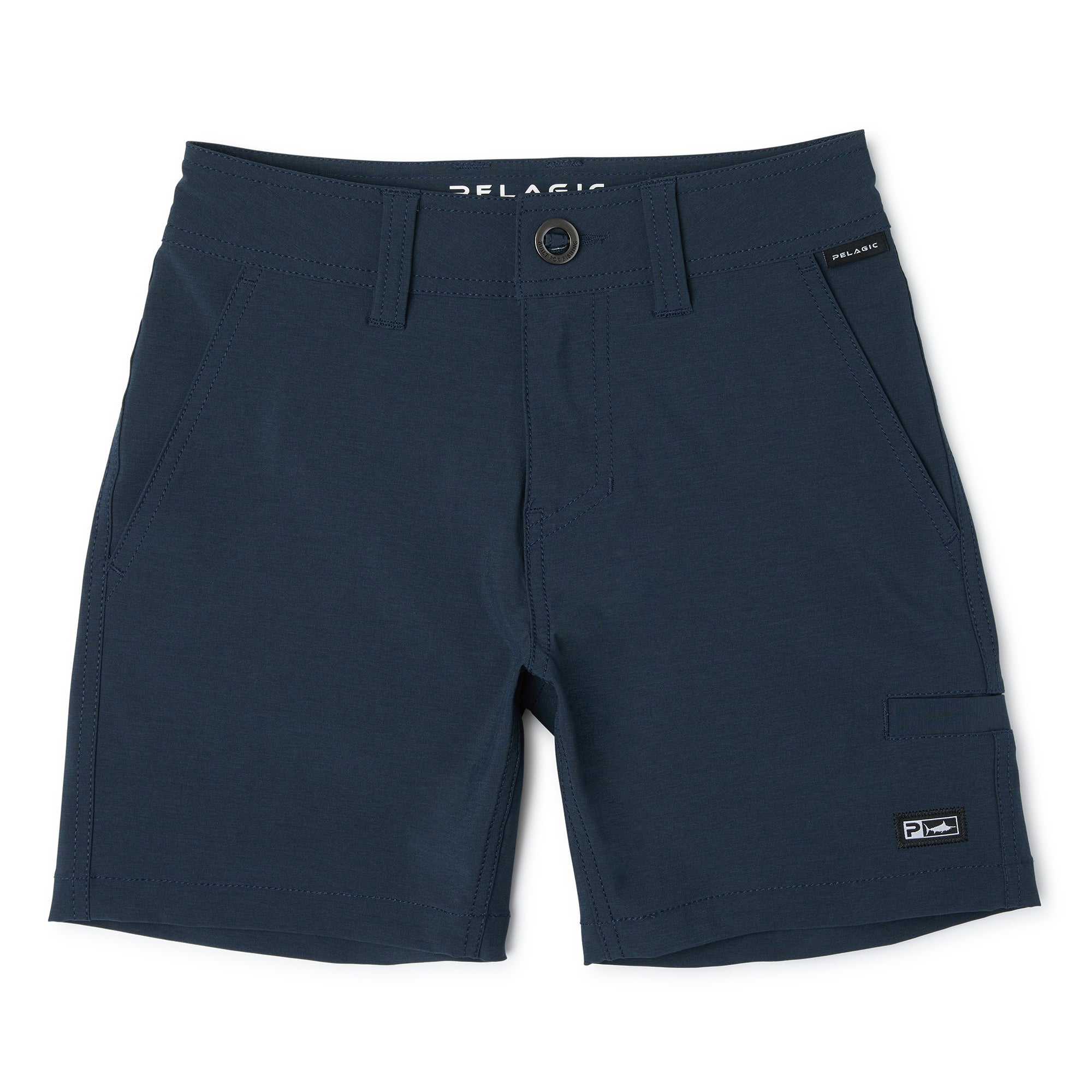 Pelagic Youth Mako shorts ragazzo blu navy asciugatura rapida