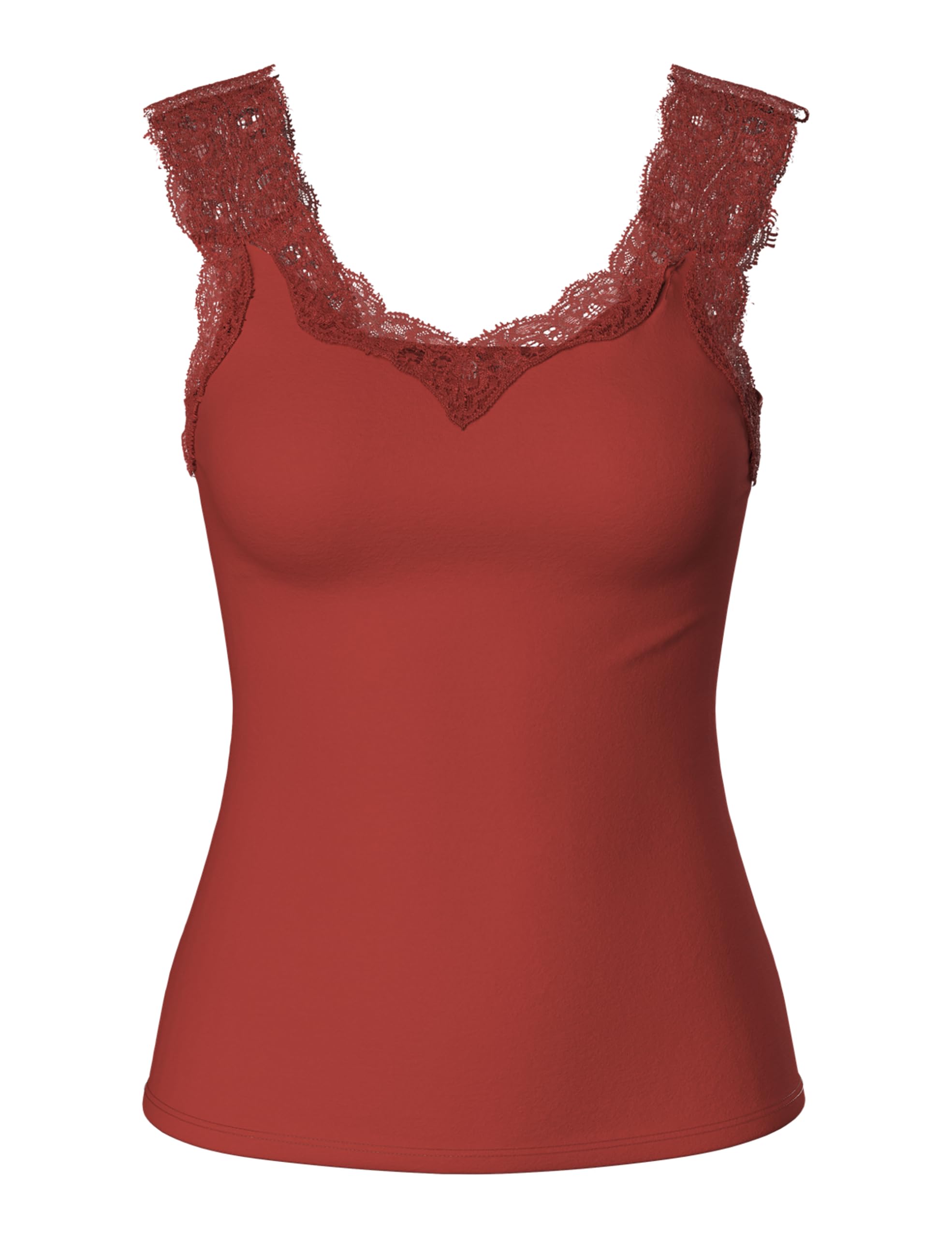 Pieces Pcbarbera top pizzo grigio taglia M