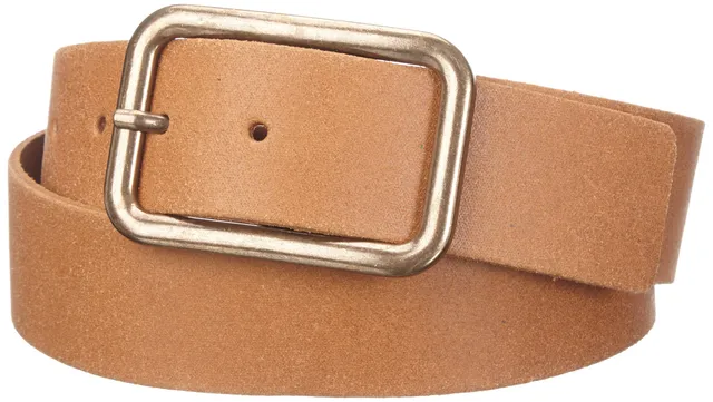 Pieces cintura donna marrone 95 cm pelle