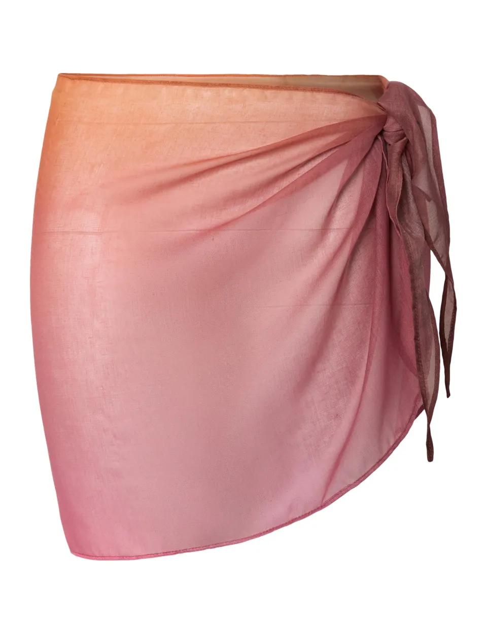 Pieces Pcbaninna 5in1 Short Sarong Wvn Bc short donna ocra rossa