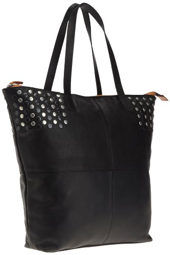 Pieces Elsine Leather Bag borsa a spalla donna