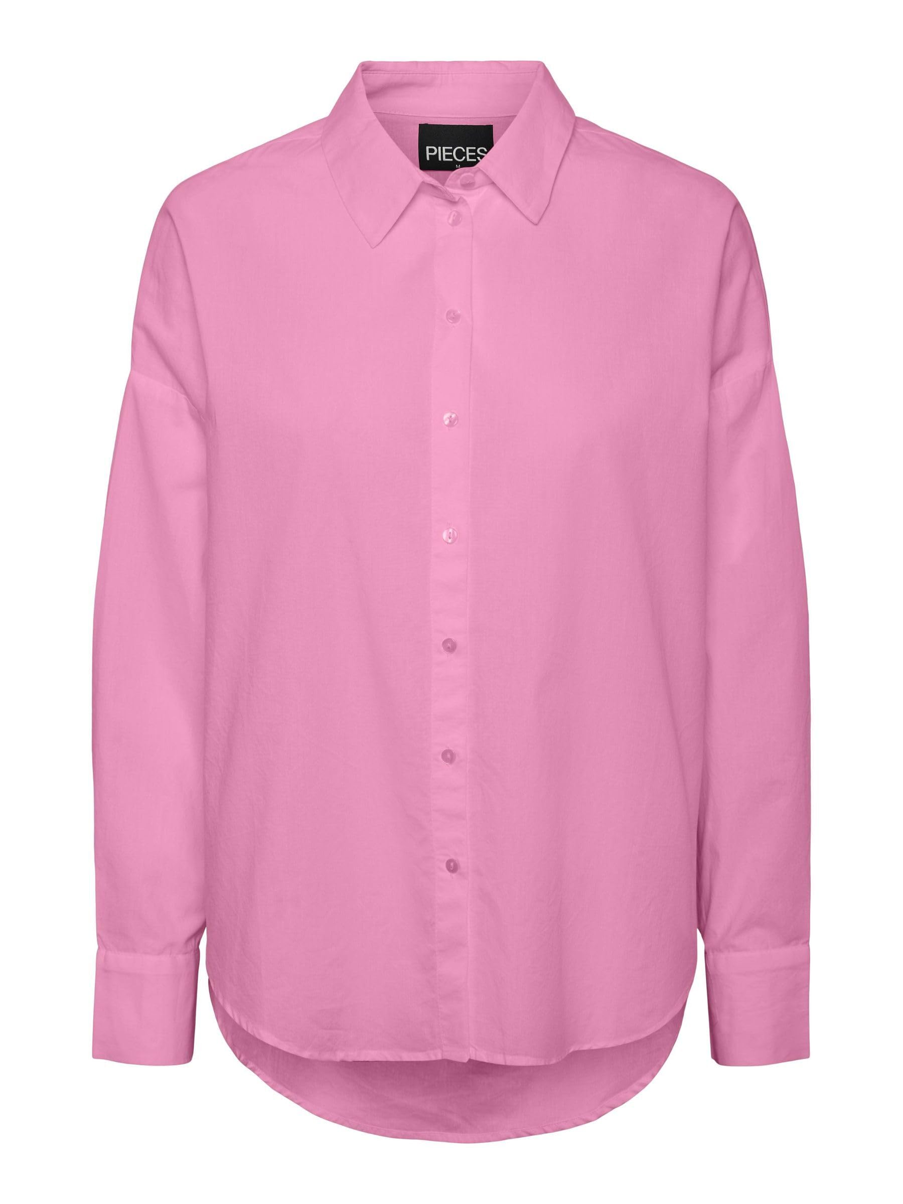 Pieces Pctanne LS Loose Noos BC camicia donna manica lunga