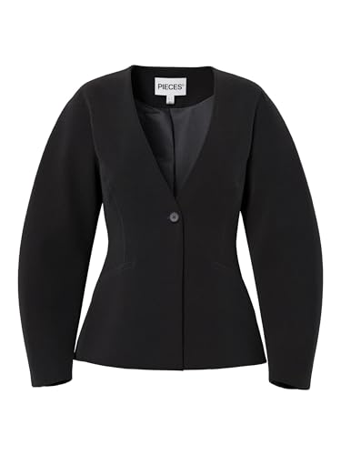 PIECES Pckamil LS Fitted Blazer Noos BC blazer nero M slim