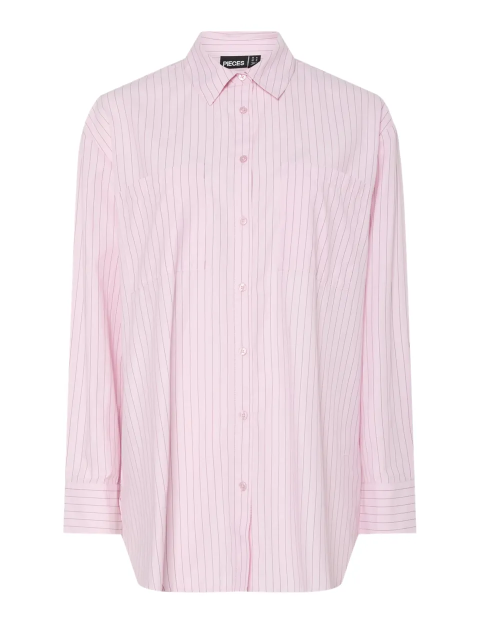 PIECES Pcmelia LS camicia rosa Pink-a-boo