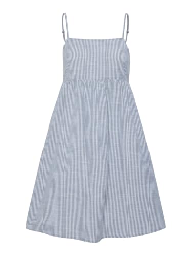 PIECES Pcapia Short Strap Dress vestito donna blu nautico righe