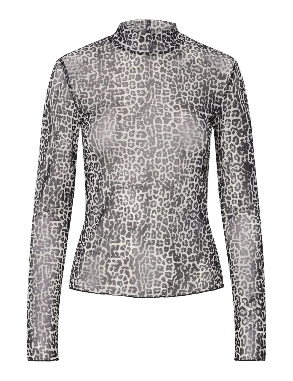 Pieces Pcjeshi LS maglietta donna collo alto uso quotidiano