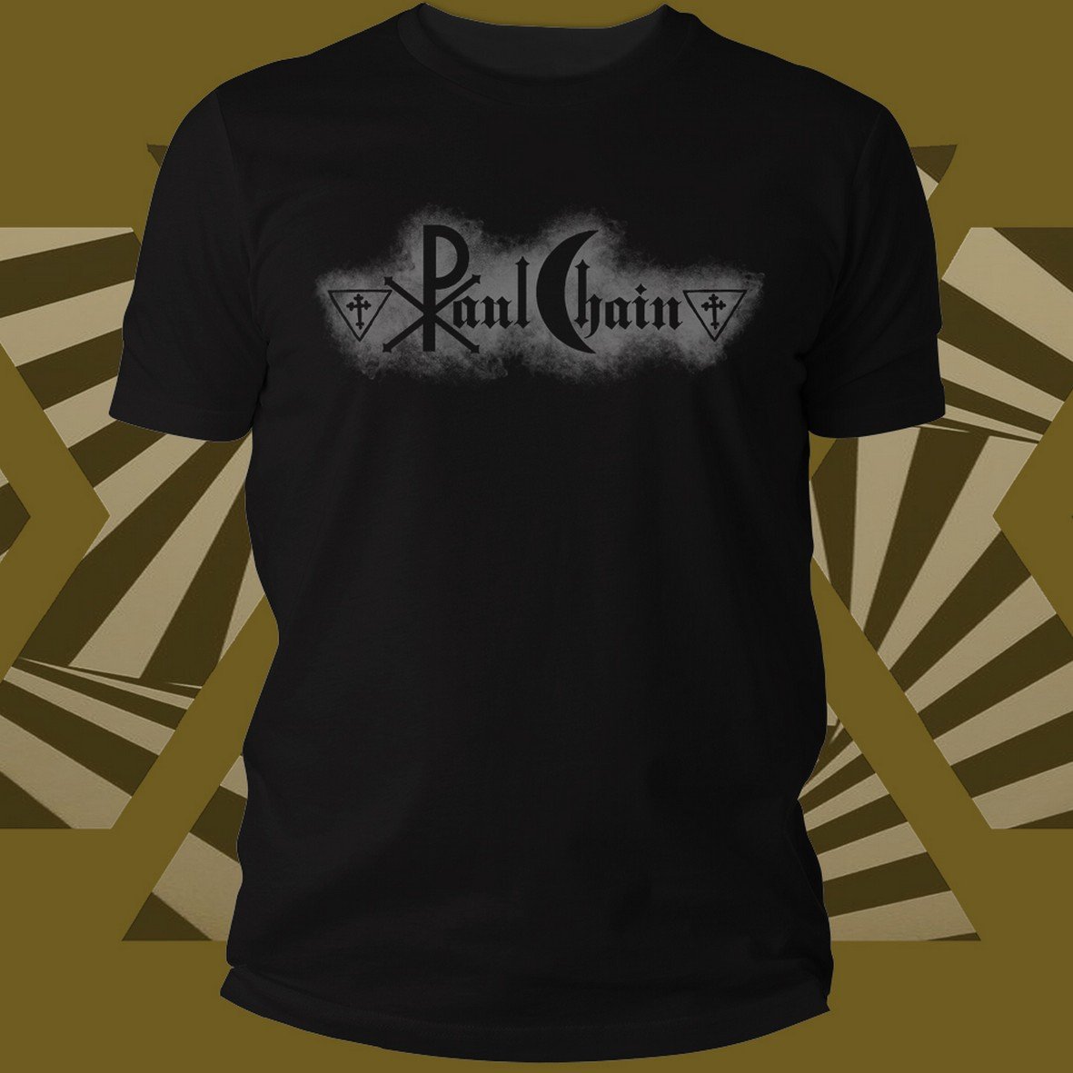 Matrix Chain Paul Smoked Logo t-shirt cotone organico