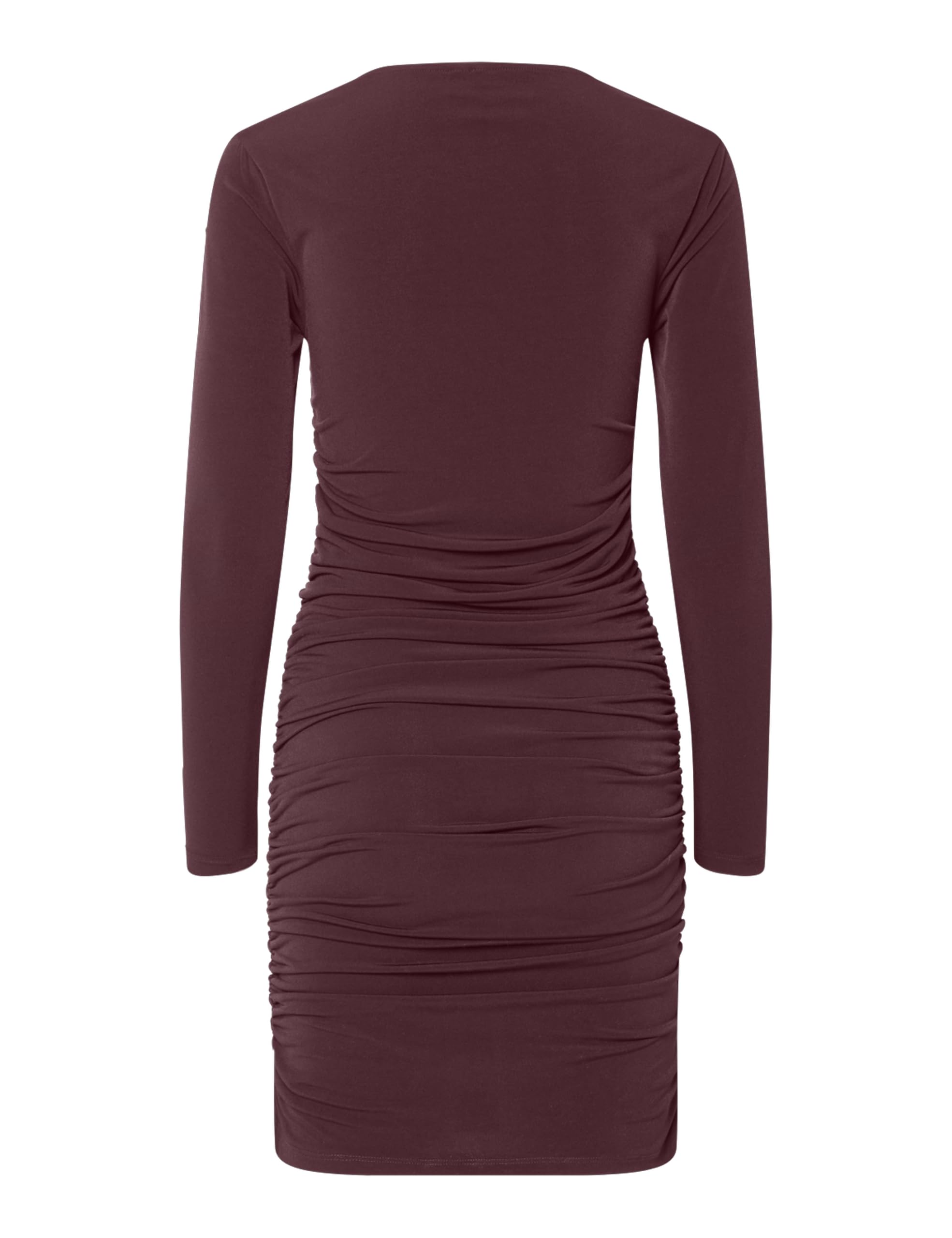 Pieces Pcmadison LS vestito donna jersey manica lunga