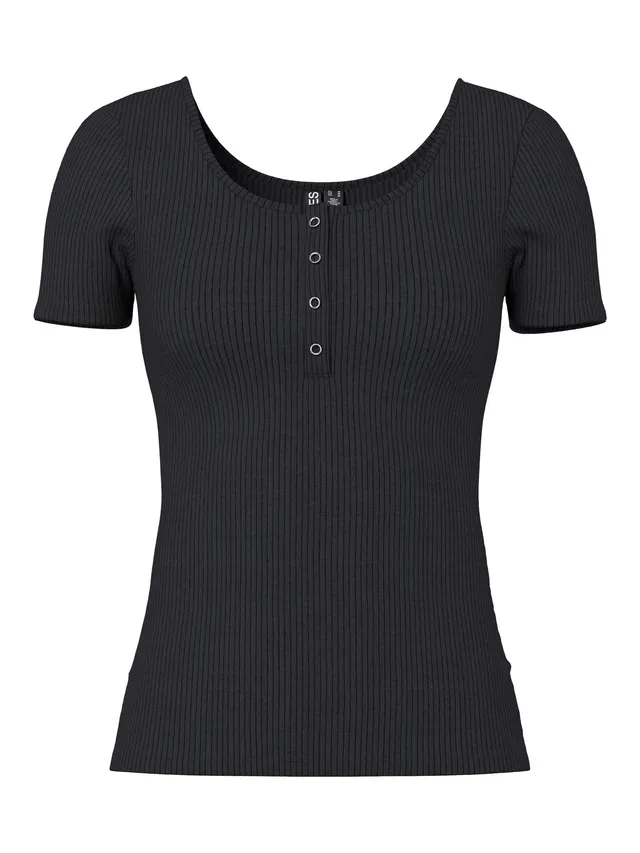 Pieces PCKITTE maglietta donna manica corta cotone