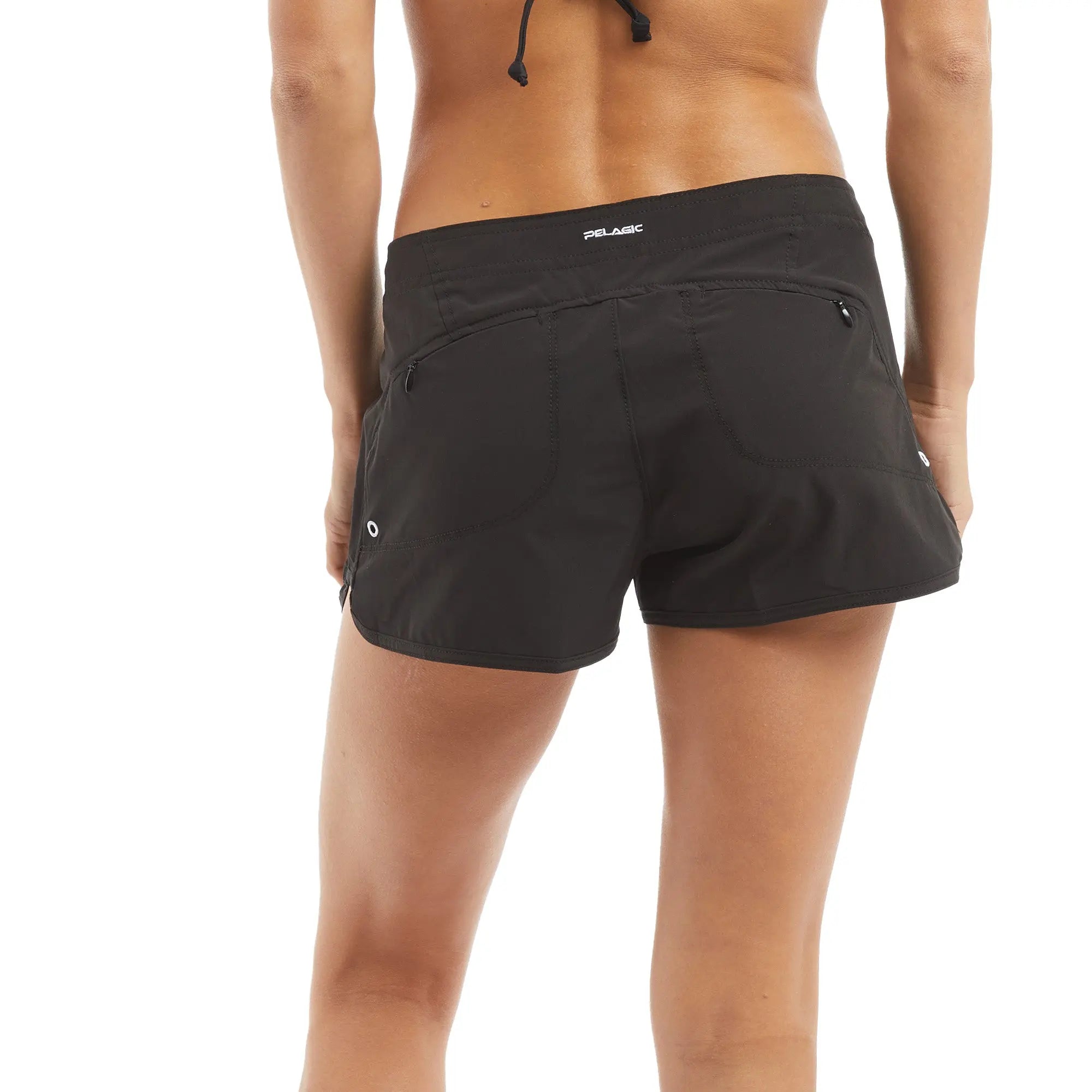 Pelagic Ws Moana shorts donna neri UPF 50+