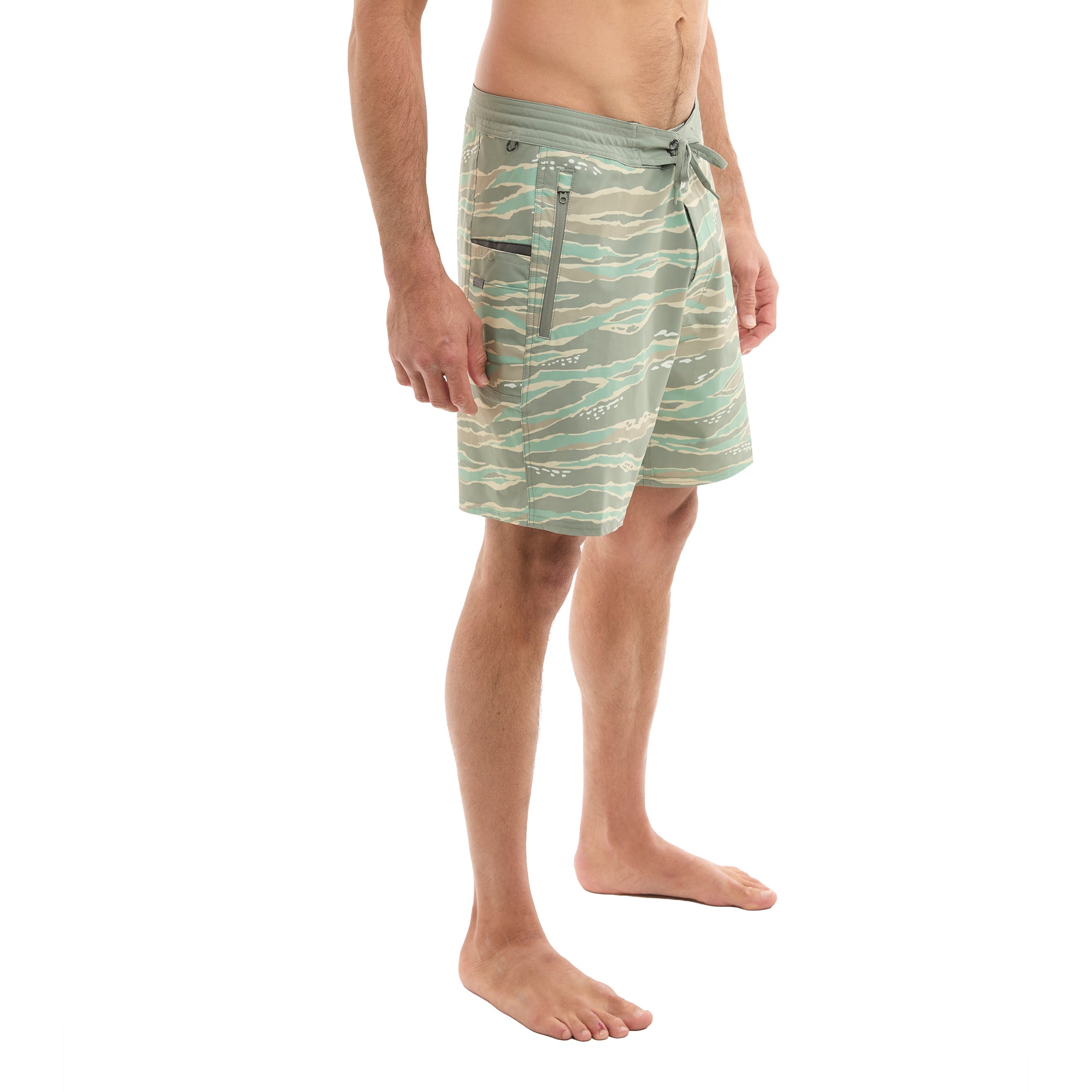Pelagic Leaderman boardshort pesca mangrove mimetico