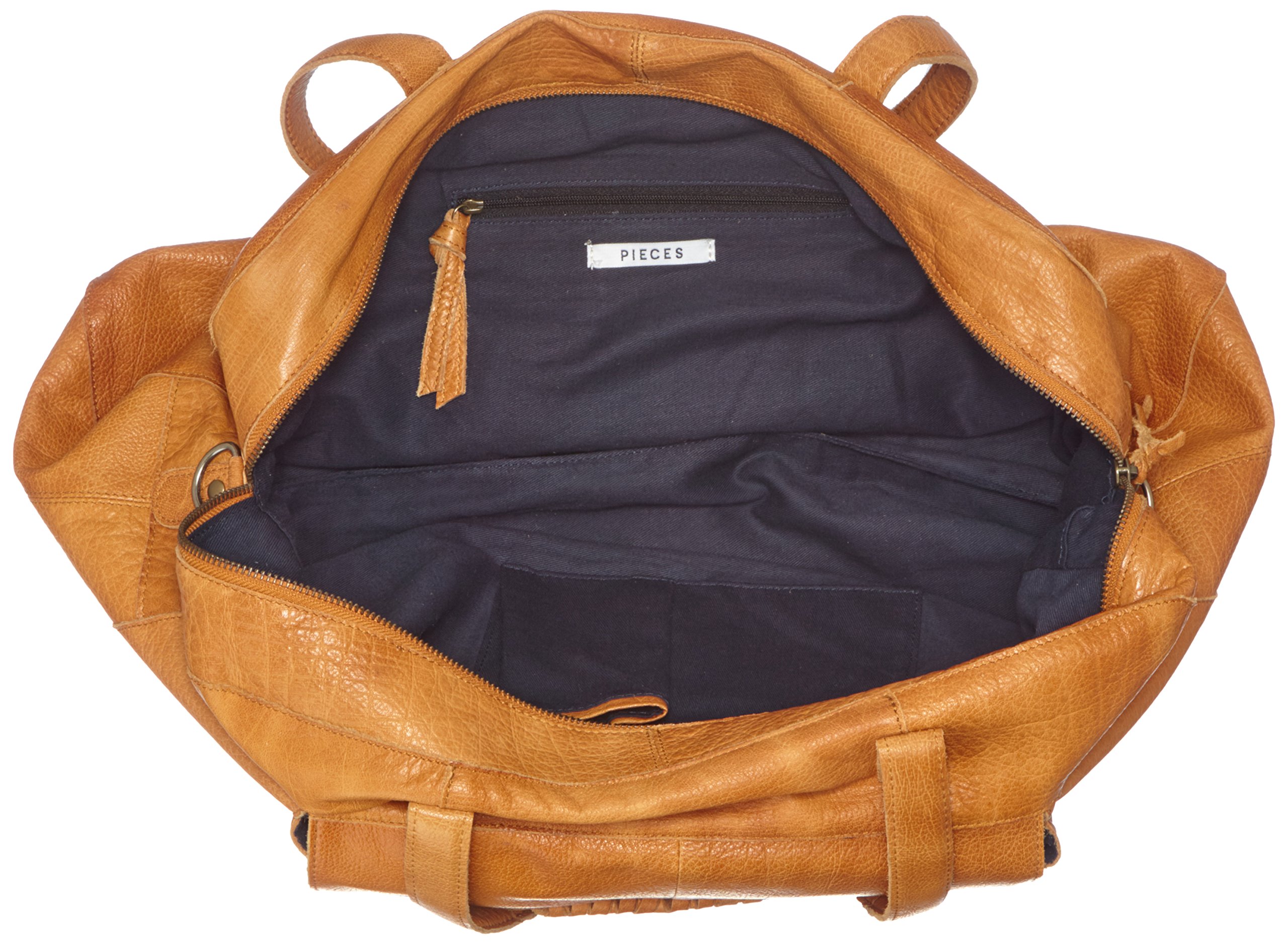 Pieces Pcmusta Leather Travel Bag borsa viaggio pelle