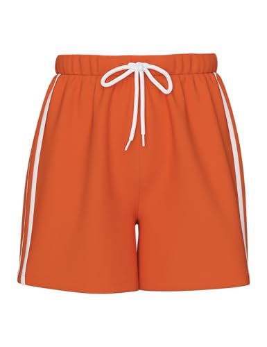 PIECES Pcfrack MW pantaloncini mandarino taglia XS