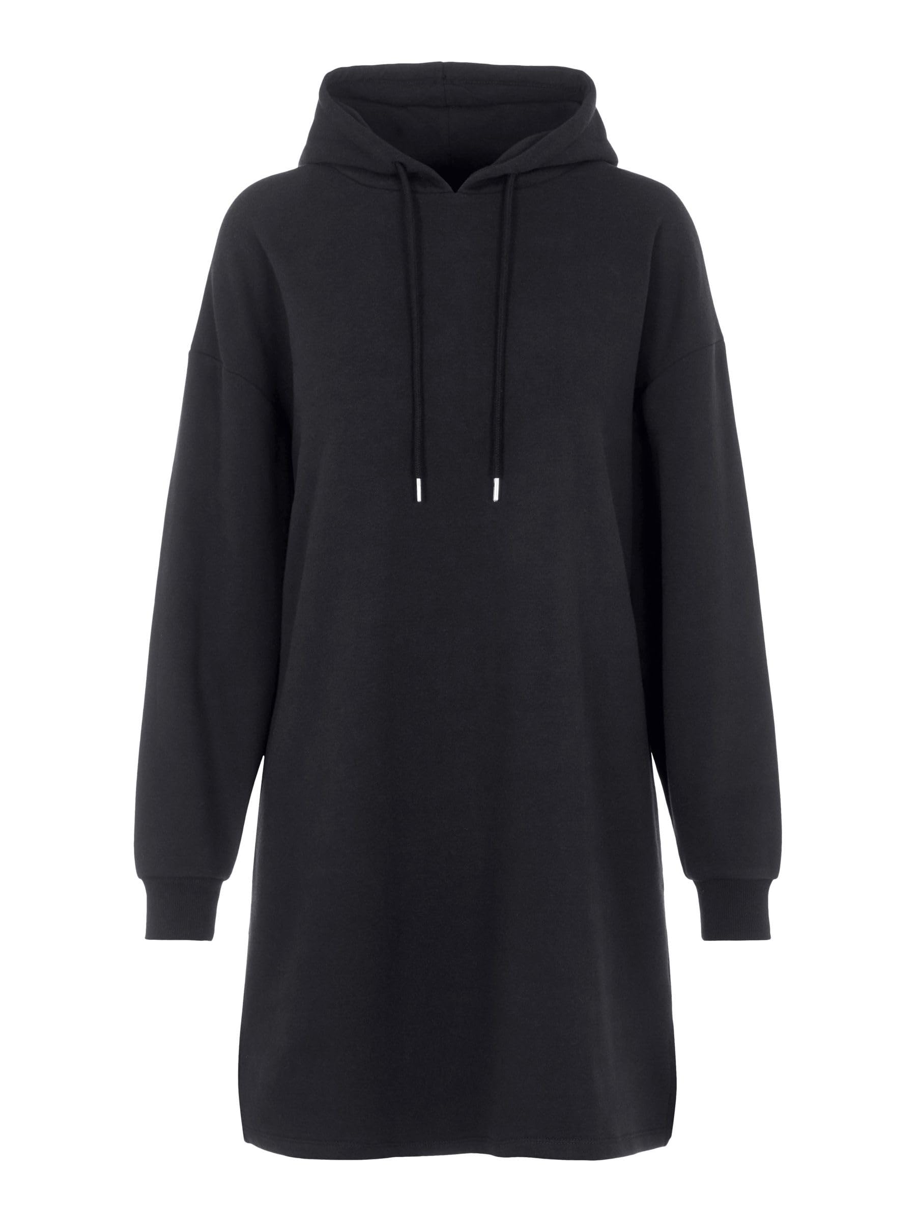 Pieces Pcchilli LS Sweat Dress Noos BC abito XS visone felpato