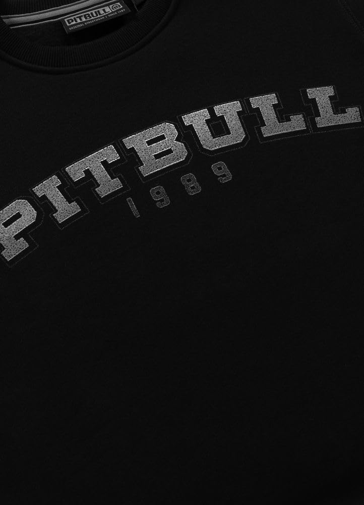 Pitbull Born In 1989 felpa girocollo cotone uomo