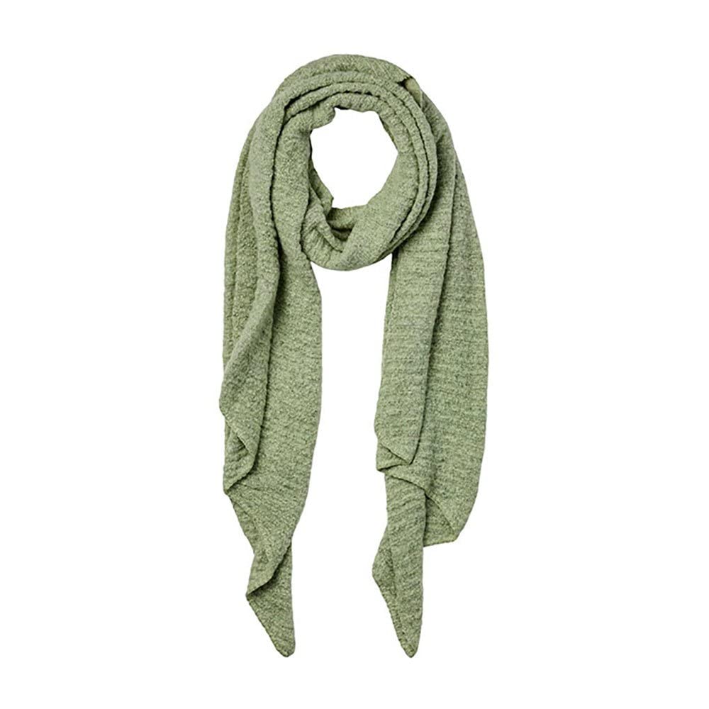 PIECES Pcpyron sciarpa lunga donna verde oliva