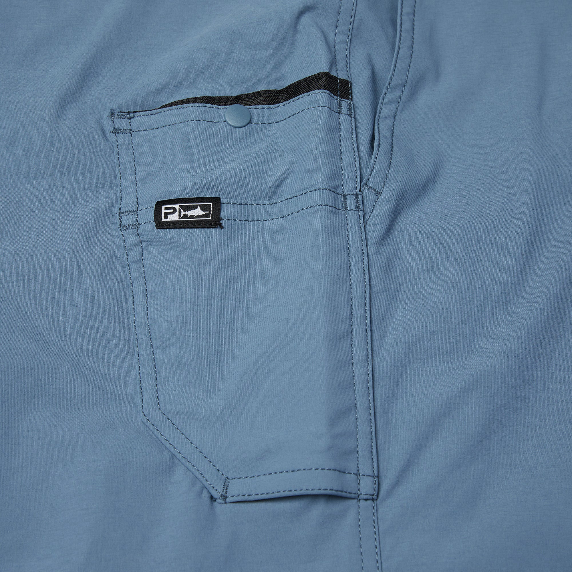 Pelagic Flyline pantaloni uomo petrol nylon stretch