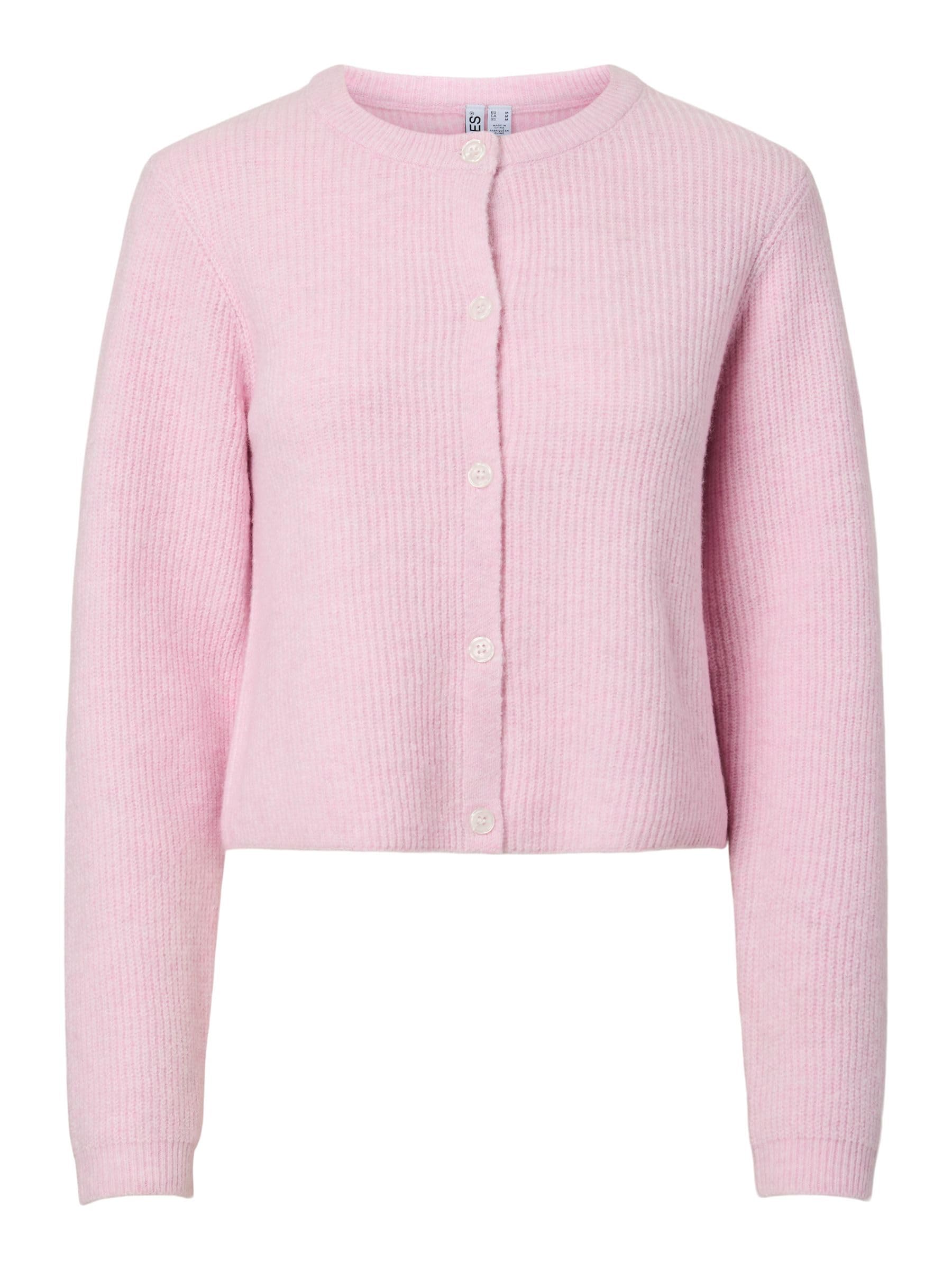 Pieces Pcsilly LS O-Neck Knit Cardigan Noos BC cardigan donna