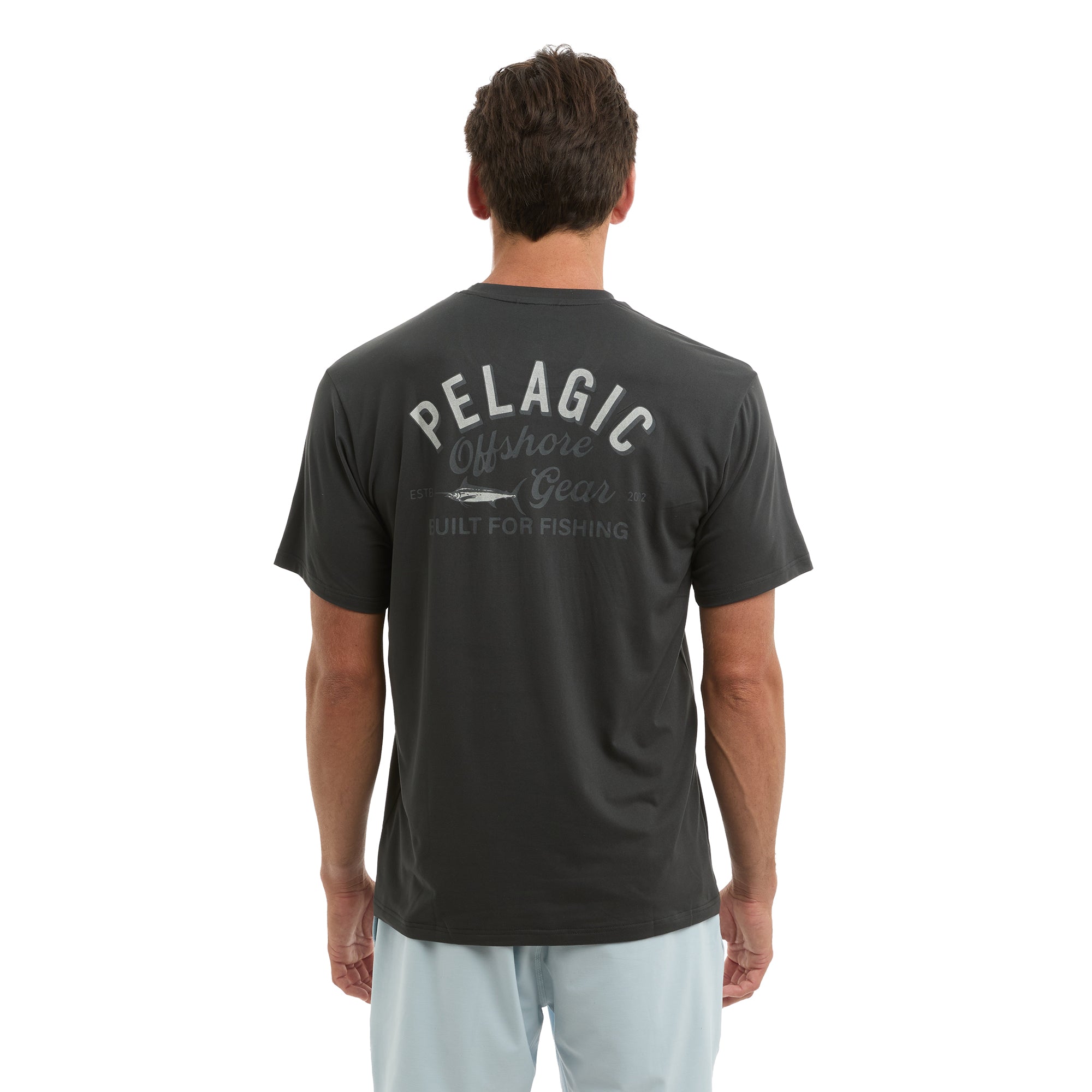 Pelagic Freespool Gear Up maglietta Black UPF 50+