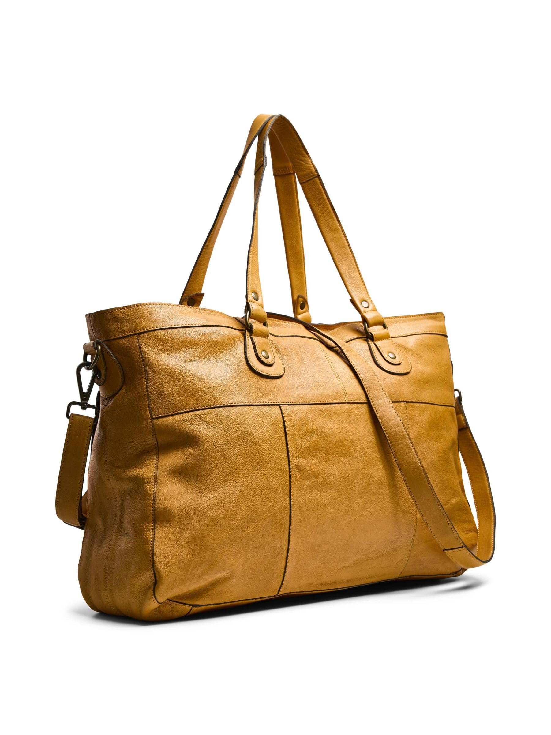 Pieces Totally Royal Leather Travel Bag 13 borsa pelle