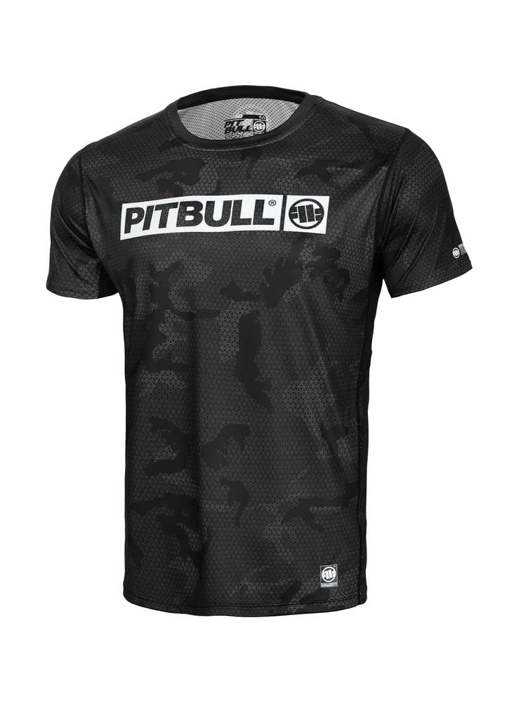 Pit Bull West Coast Performance Pro Plus t-shirt tecnica nera