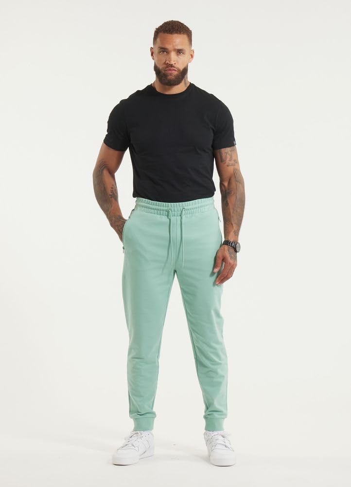 Pitbull Nugget pantaloni tuta uomo gamba affusolata tasche zip