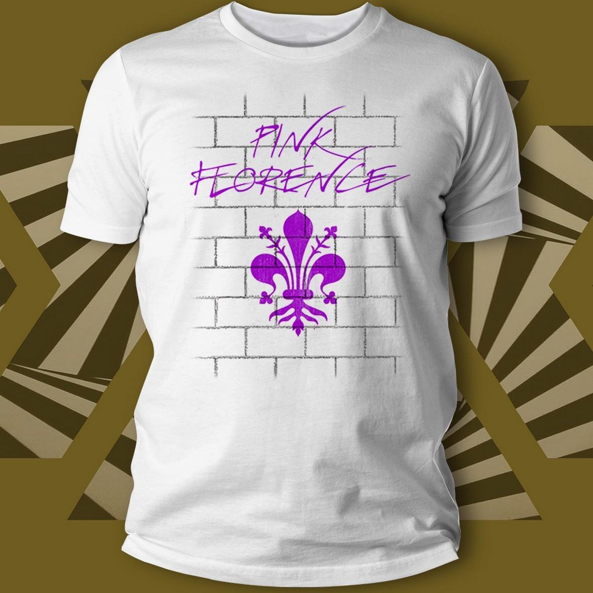 Matrix Music Store Pink Florence The Wall maglietta unisex